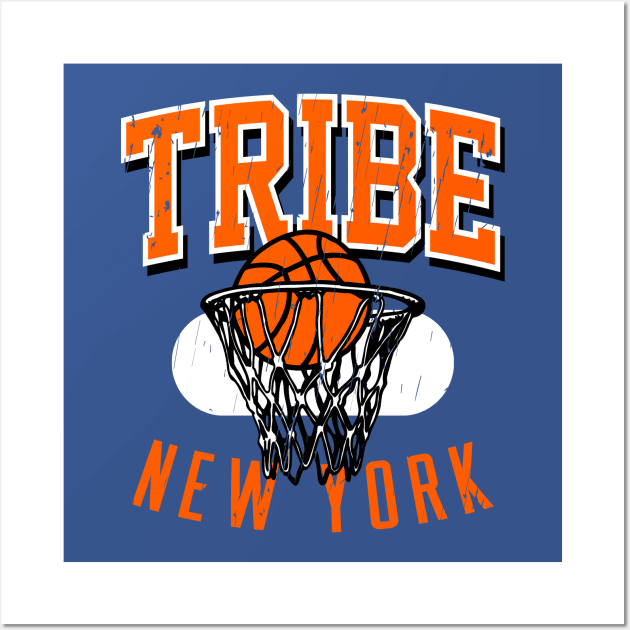 Tribe Vintage Style New York Wall Art by funandgames